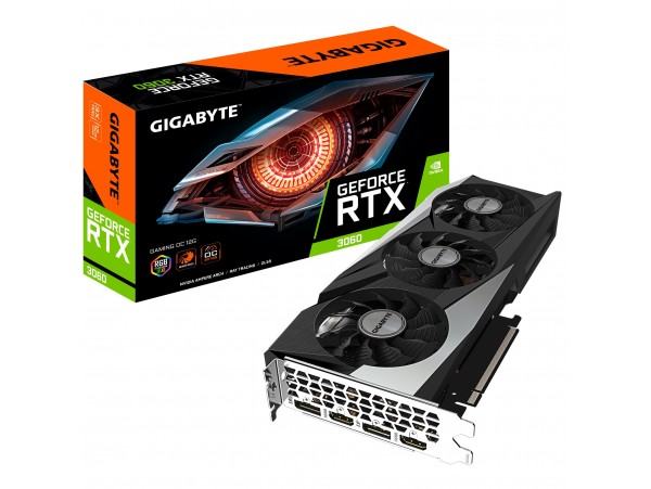 Gigabyte GeForce RTX 3060 GAMING OC 12GB GDDR6 GV-N3060GAMING OC-12GD Video Card